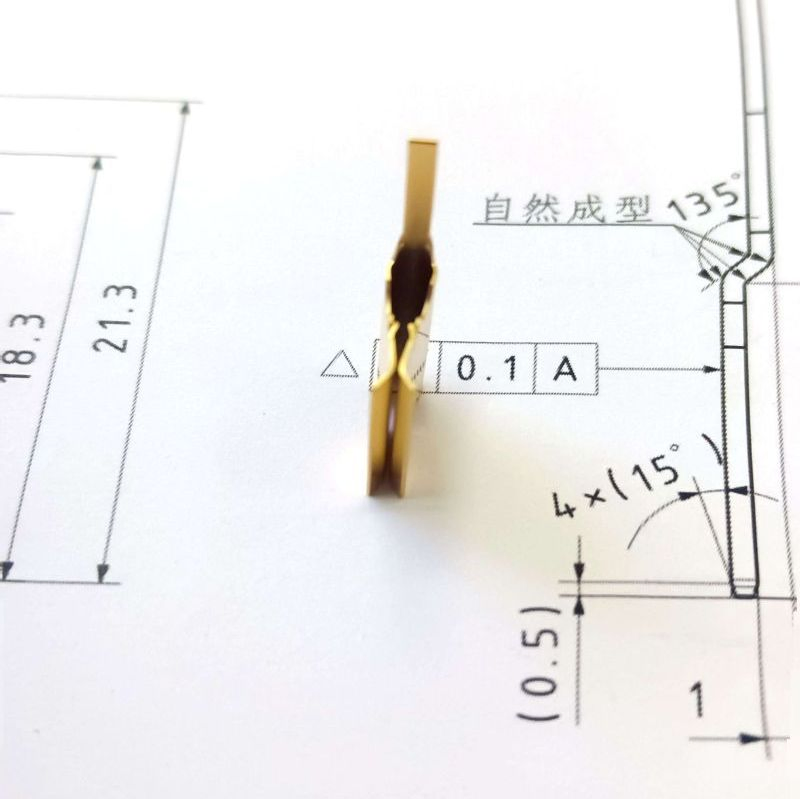 Gole-Plated Terminal/Connector /Terminal/ Connection/ Pin Terminal/Socker Terminal/Spade Terminal