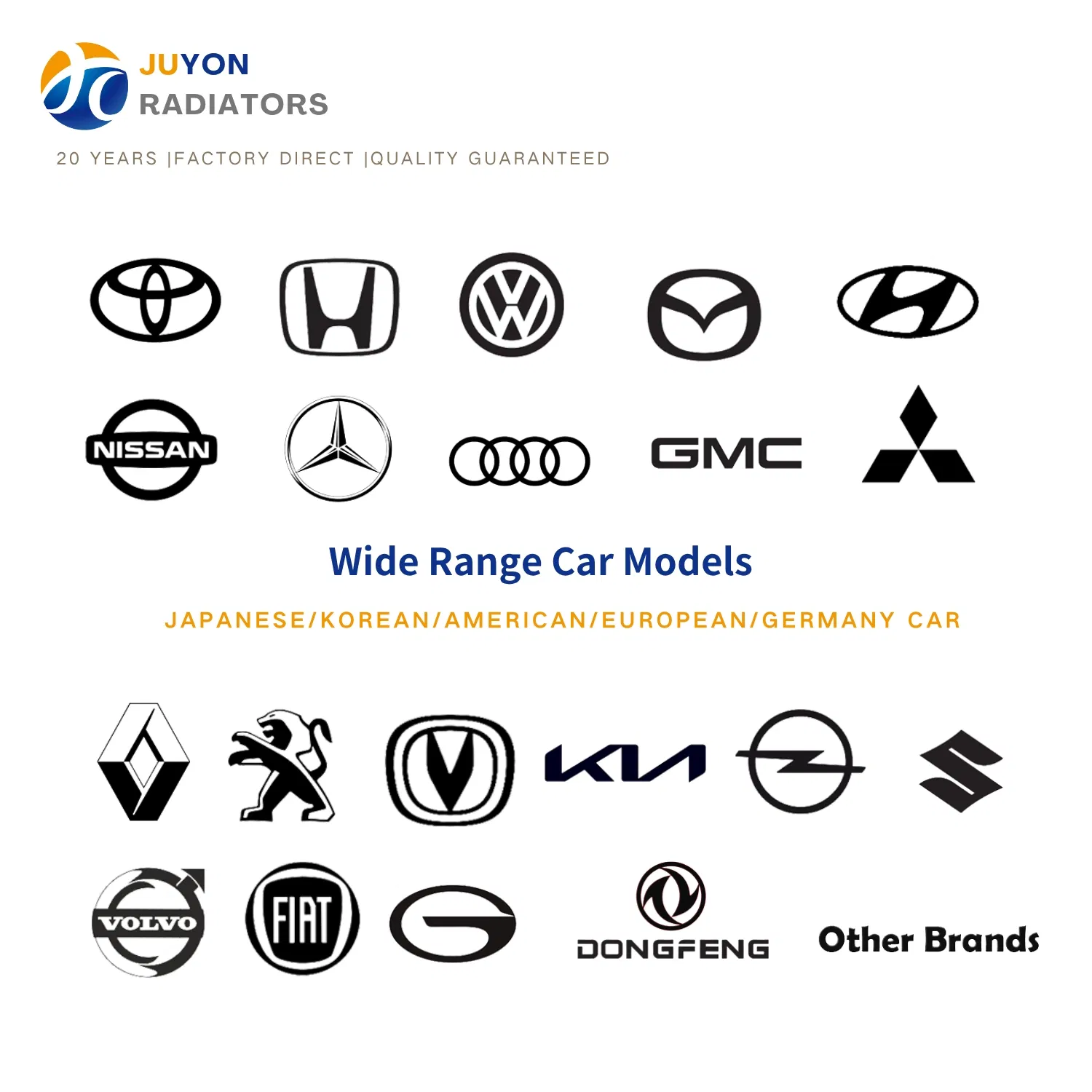 Радиатор охлаждения для Toyota Corolla 2008