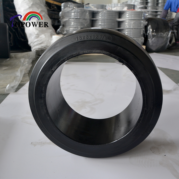 Long Life High Quality Press on Solid Tyre 36X10X30 for Milling Machine