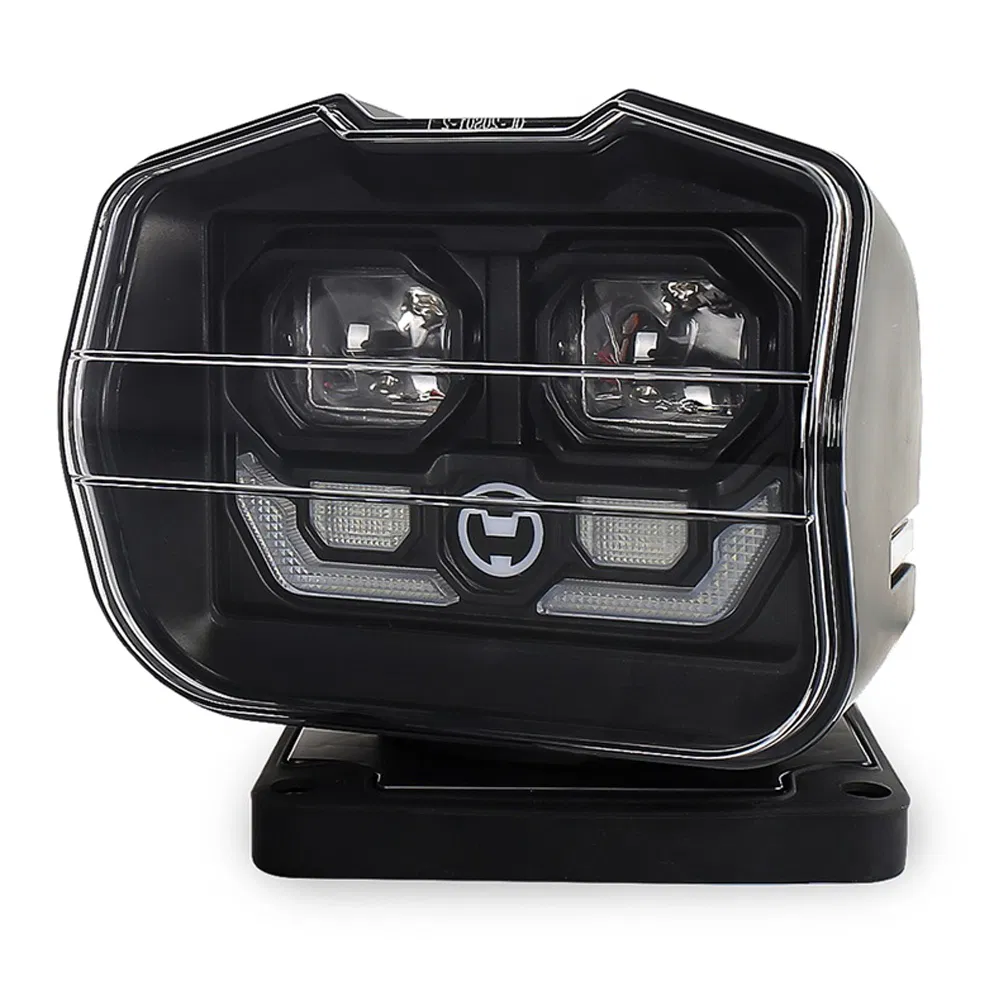 Поворотный LED-прожектор 60Вт с пультом для внедорожника