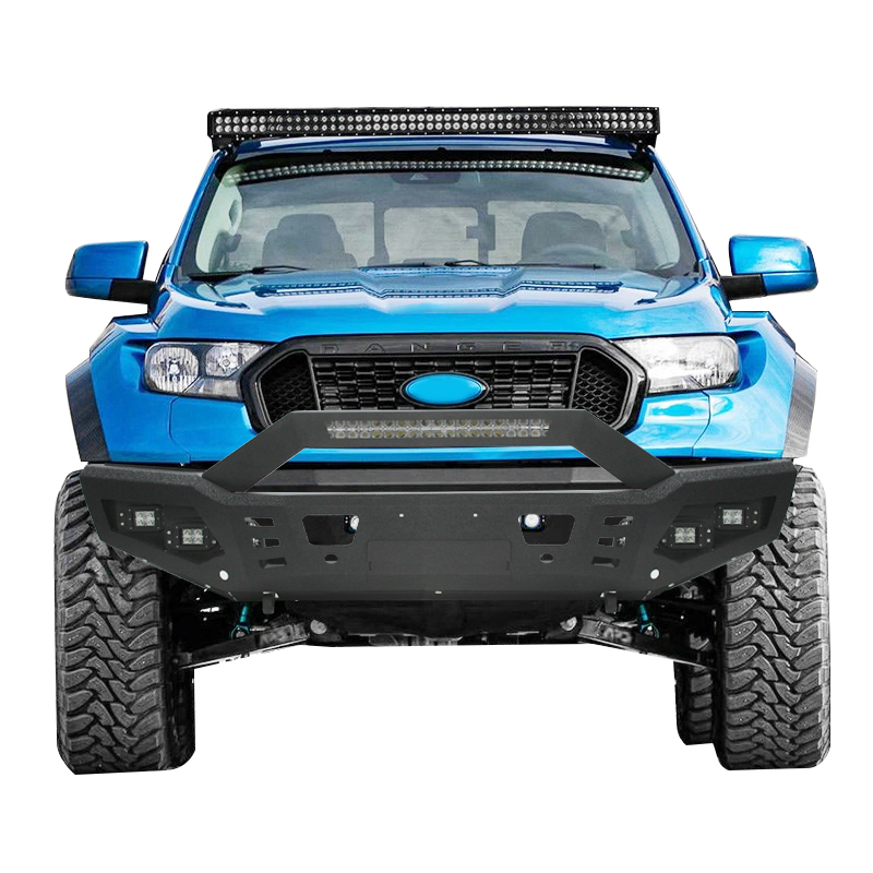 Customized 4X4 Steel Car Front Bumper Bull Bar for Ford Ranger T7 T8 Raptor 2015-2019 2021