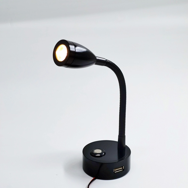 USB светильник для чтения в авто, 3 цвета, сенсорный