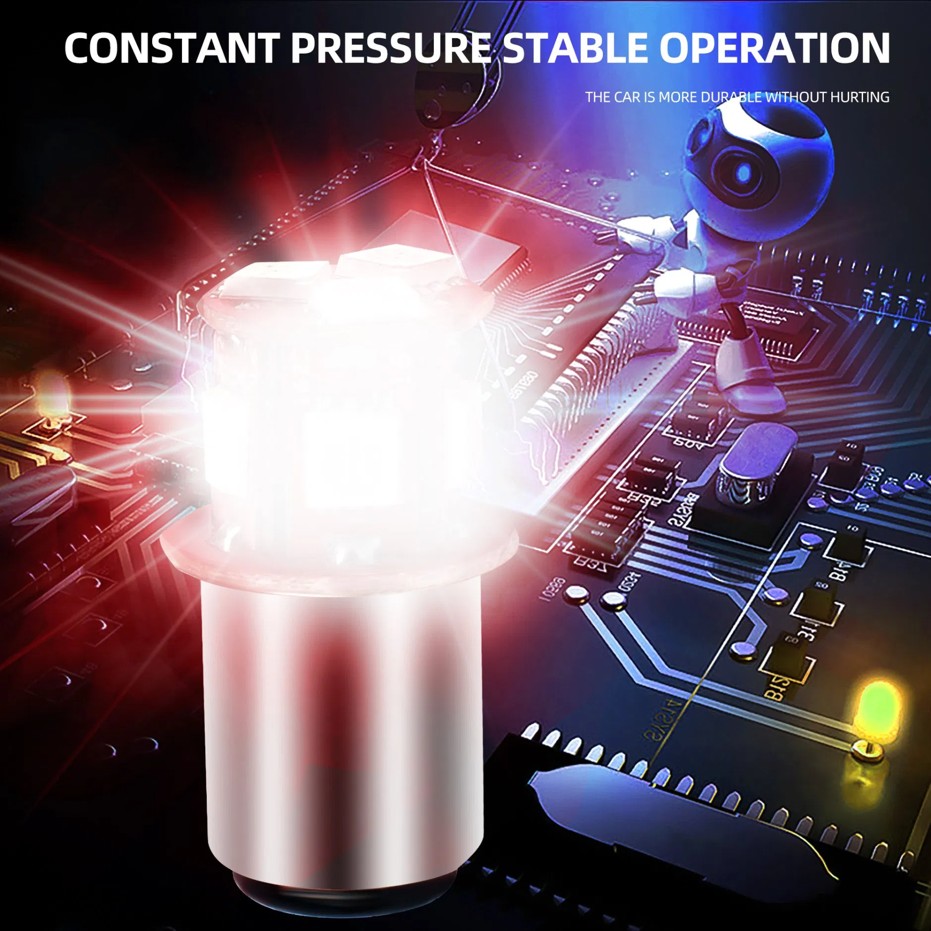 Светодиодные лампы 1157 5050 8 диодов для авто и мото