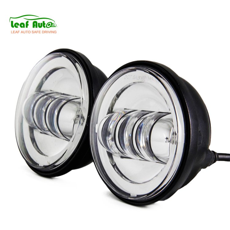 Круглая 4.5" 30W LED фара-противотуманка для Harley