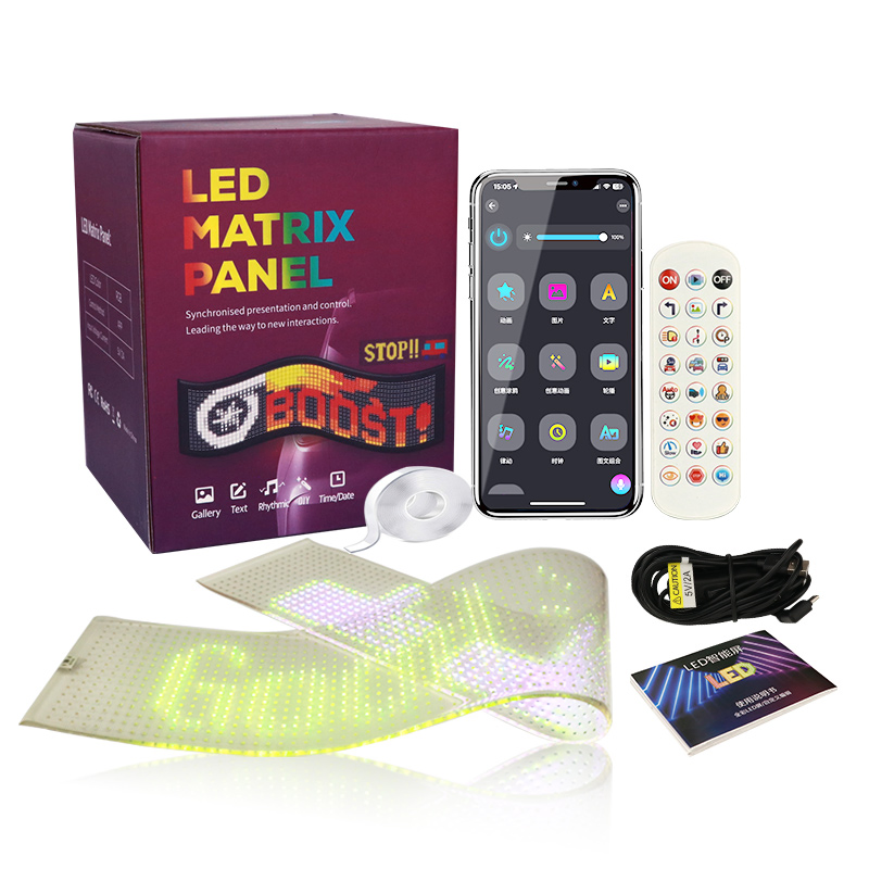 Гибкая светодиодная панель для рекламы и декора