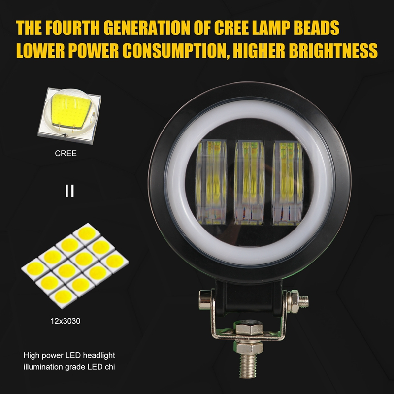 Светодиодный прожектор для внедорожников и спецтехники