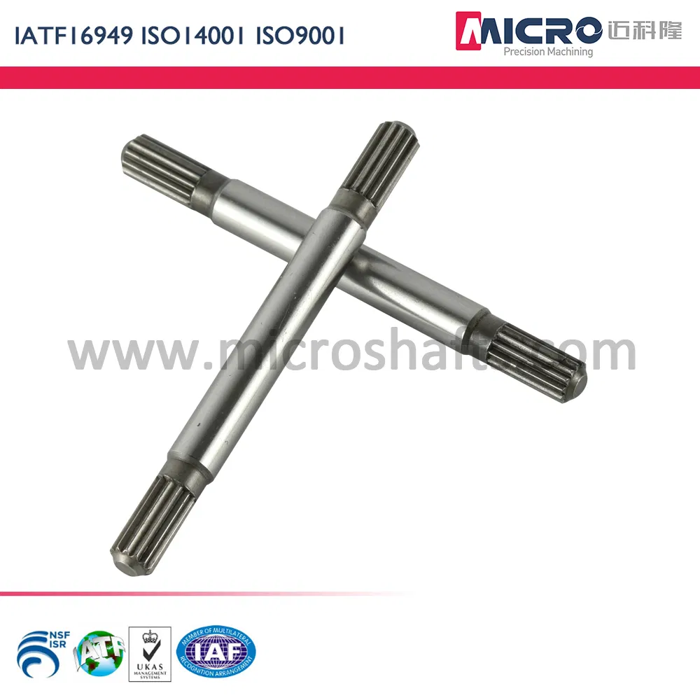 Микроточный вал из углеродистой стали для авто и инструментов