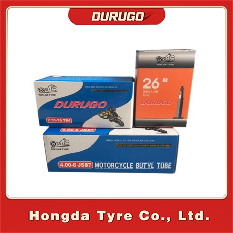 China Manufacturer Butyl Natural Rubber Tube Tubo Interno Da Motocicleta Motorcycle Air Chamber Motorcycle Inner Tube with ECE  4.10/4.60-18 300-18