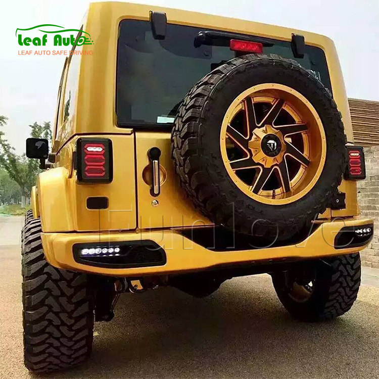 USA/EU Edition Reverse Brake Turn Signal LED Rear Tail Light for Jeep Wrangler LED Tail Light Jk Tj Lj