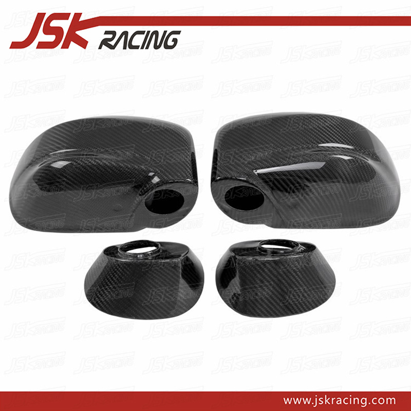 Dry Carbon Fiber Side Mirror with Leg Bottom for 2008-2022 Nissan R35 Gtr