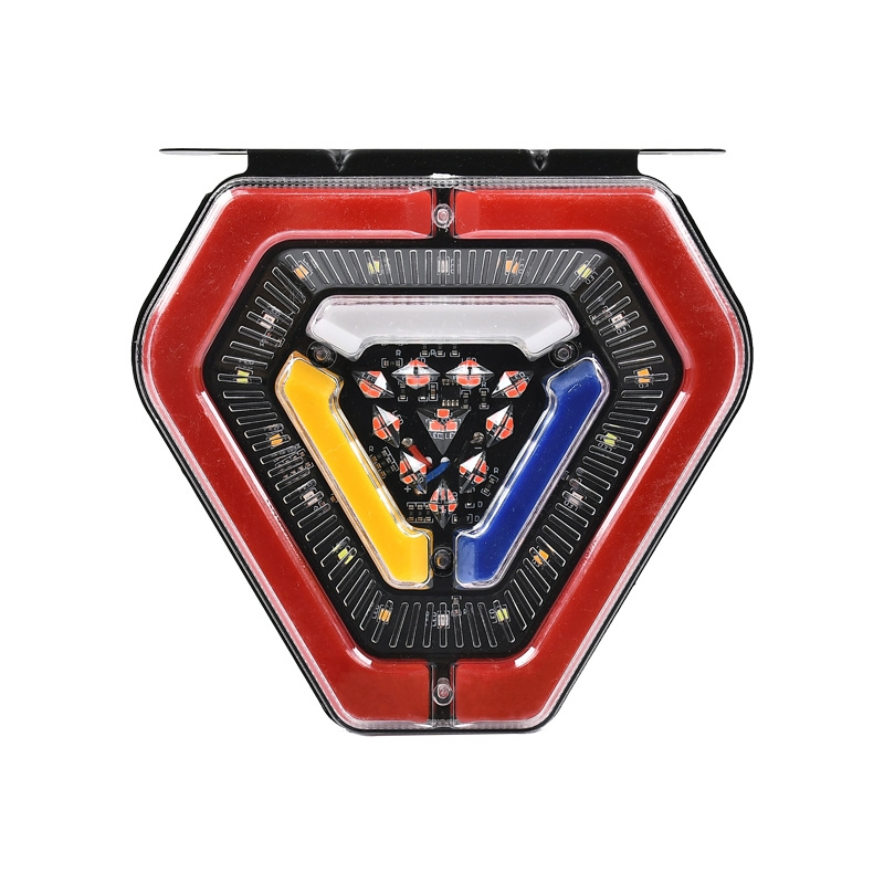 Стробо-фонарь 7-цветный противотуманный для грузовиков