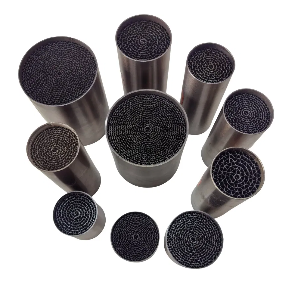 Металлический катализатор 3-в-1 для мотоцикла 100-600 CPSI