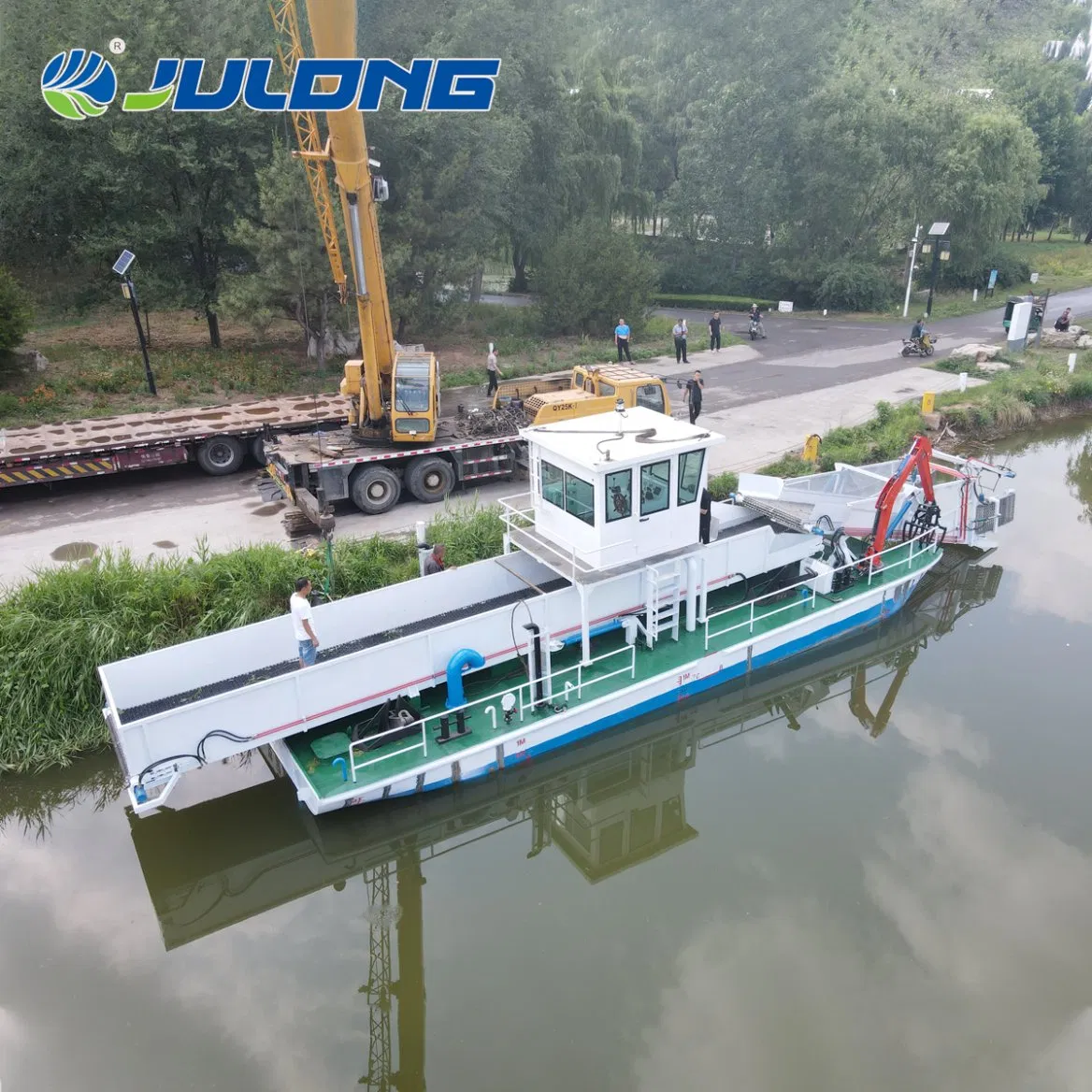 Гидроизвлекатель водного гиацинта JLAWH75