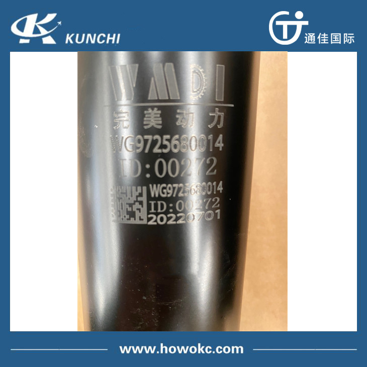 HOWO Heavy Truck Parts Wg9725680014 Front Axle Shock Absorber for Sinotruk HOWO