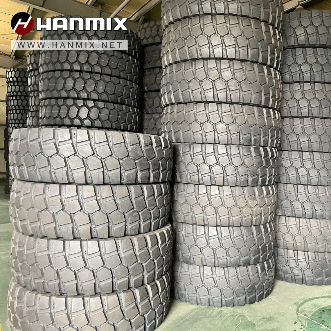 Hanmix off Road Llantas 7.50-16 12.00-18 13.00-18 14.00r20 16.00r20 17.5r25 23.5r25 Pneu China Shandong OTR Radial Tyrespecial Vehicle Heavy Truck Factory Tire