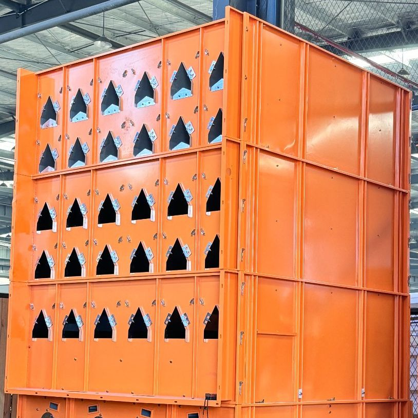 Зерносушилка смешанного потока 15 тонн