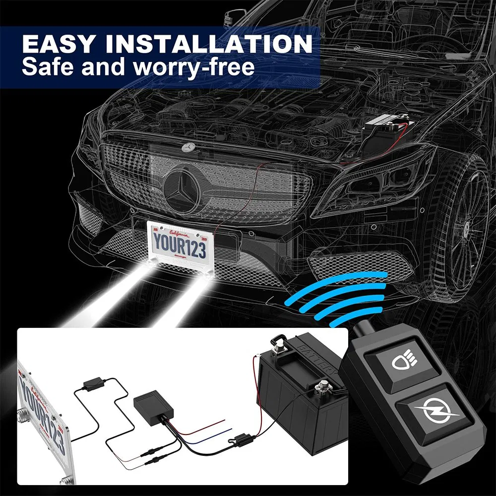 Противотуманная фара Raych 18W с функцией плавления снега