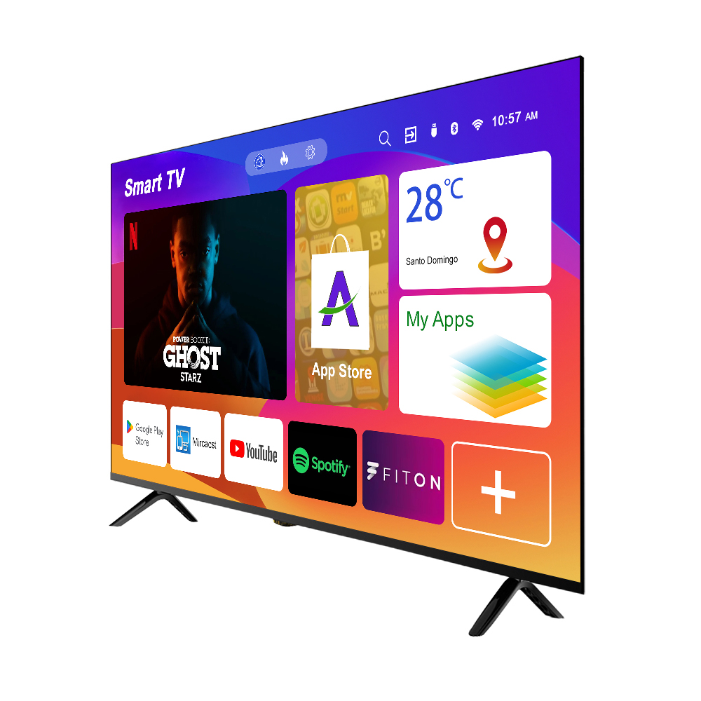 Светодиодный телевизор Smart TV на Android, 4K (24–85 дюймов)
