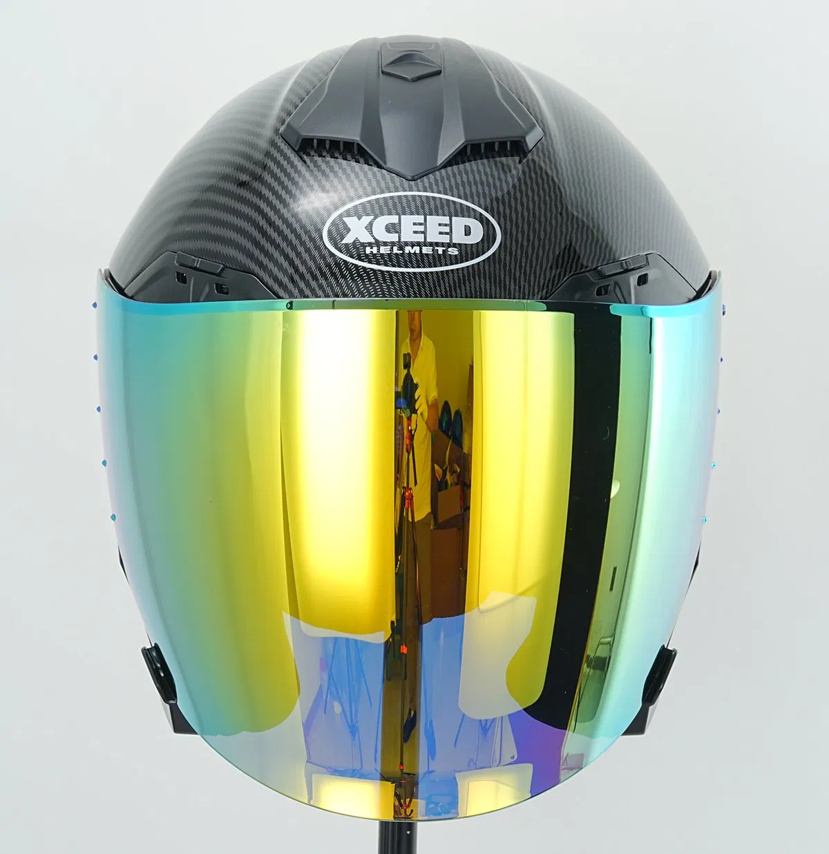 DOT Approved Dual Visors Open Face Full Face Motorcycle Helmet