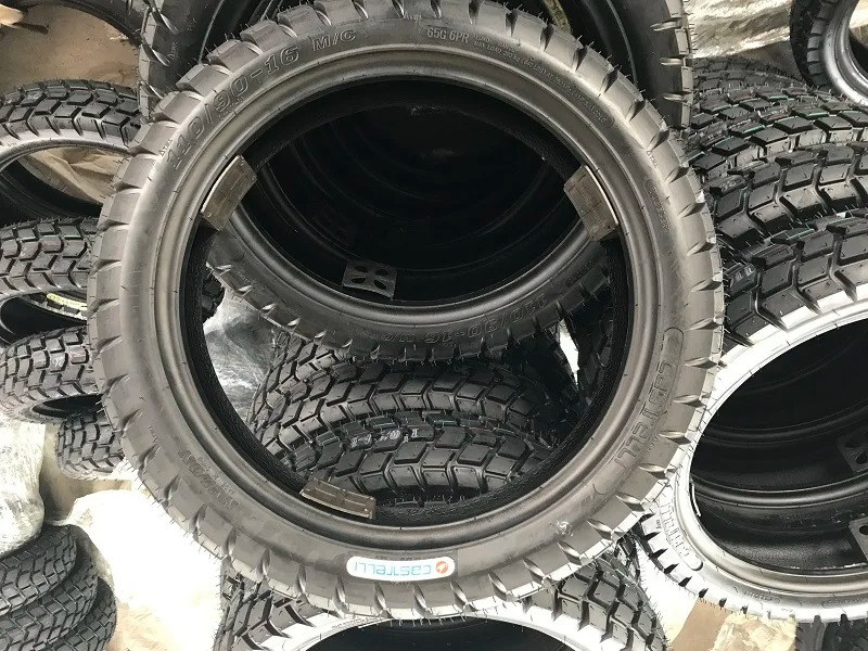 Мотошина 80/90-14 с камерой для мотоцикла