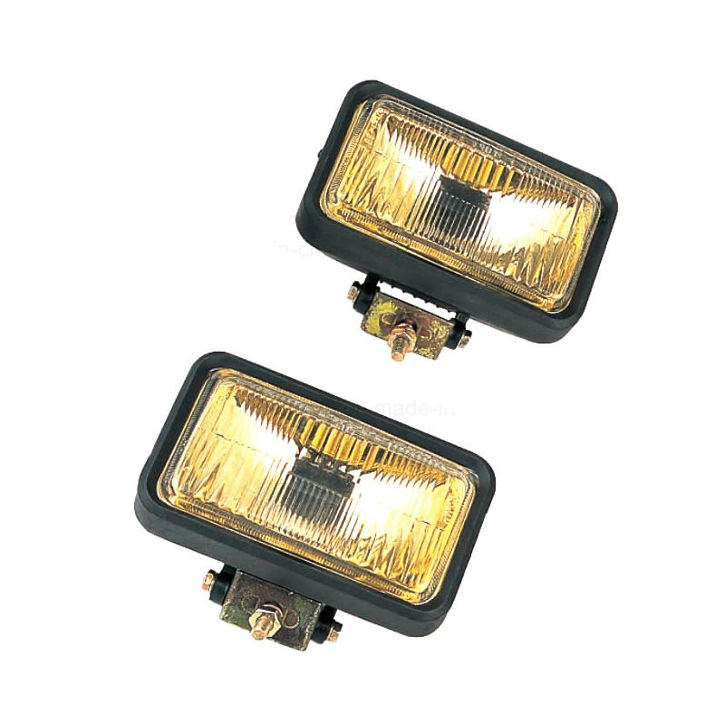 Towing Lamps Halogen Amber Fog Light Kit