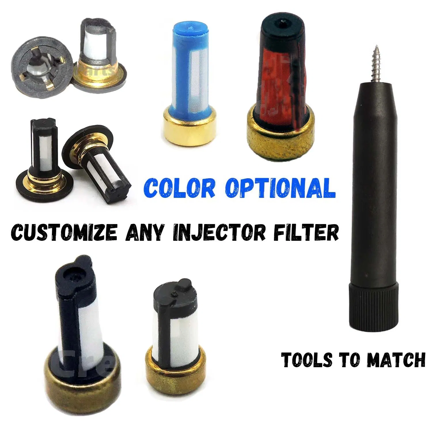 Gasoline Type Fuel Injector Filter for Nissan Tiida Fuel Injectors (CF-1038)