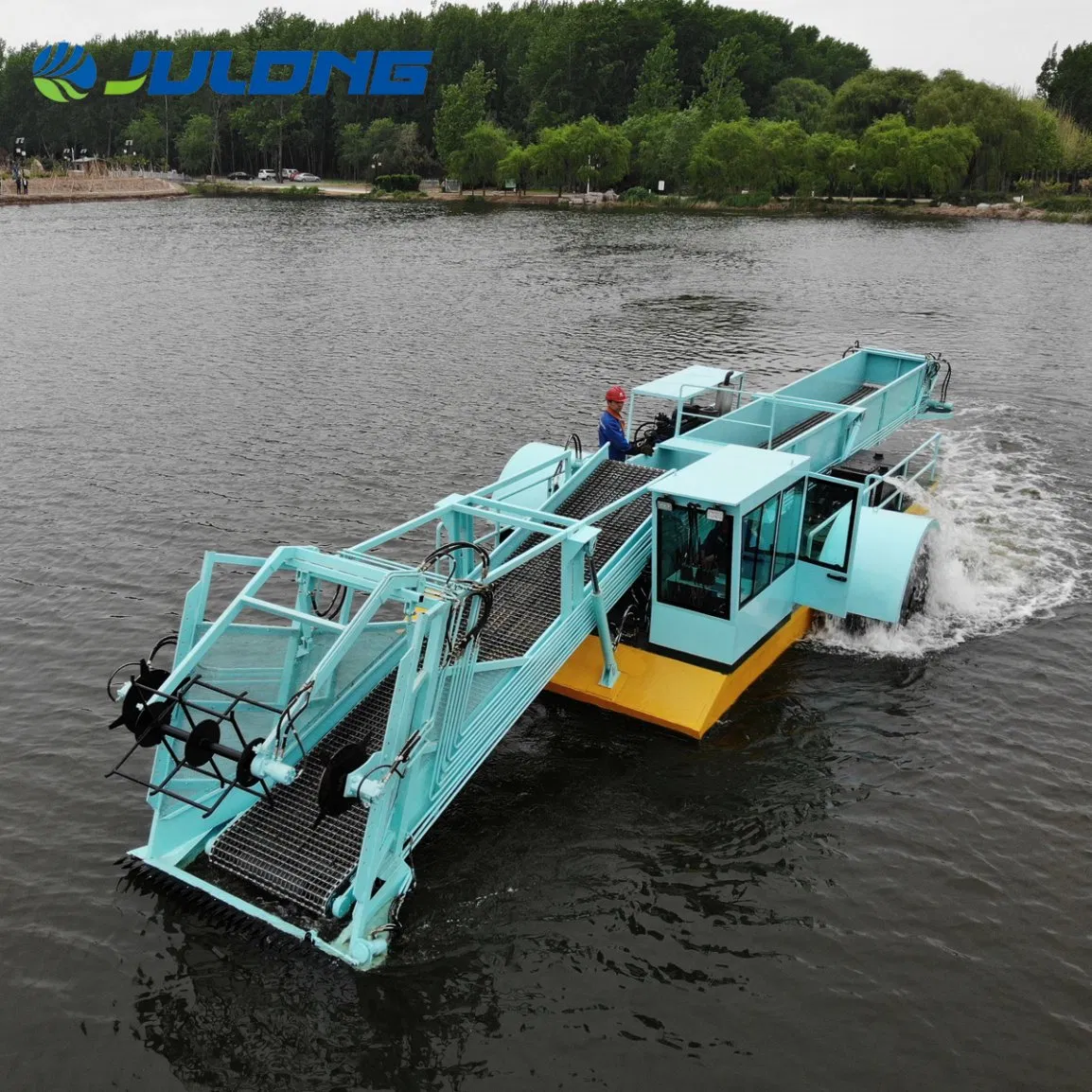 Скиммер-сборщик водных растений JULONG-AWH85