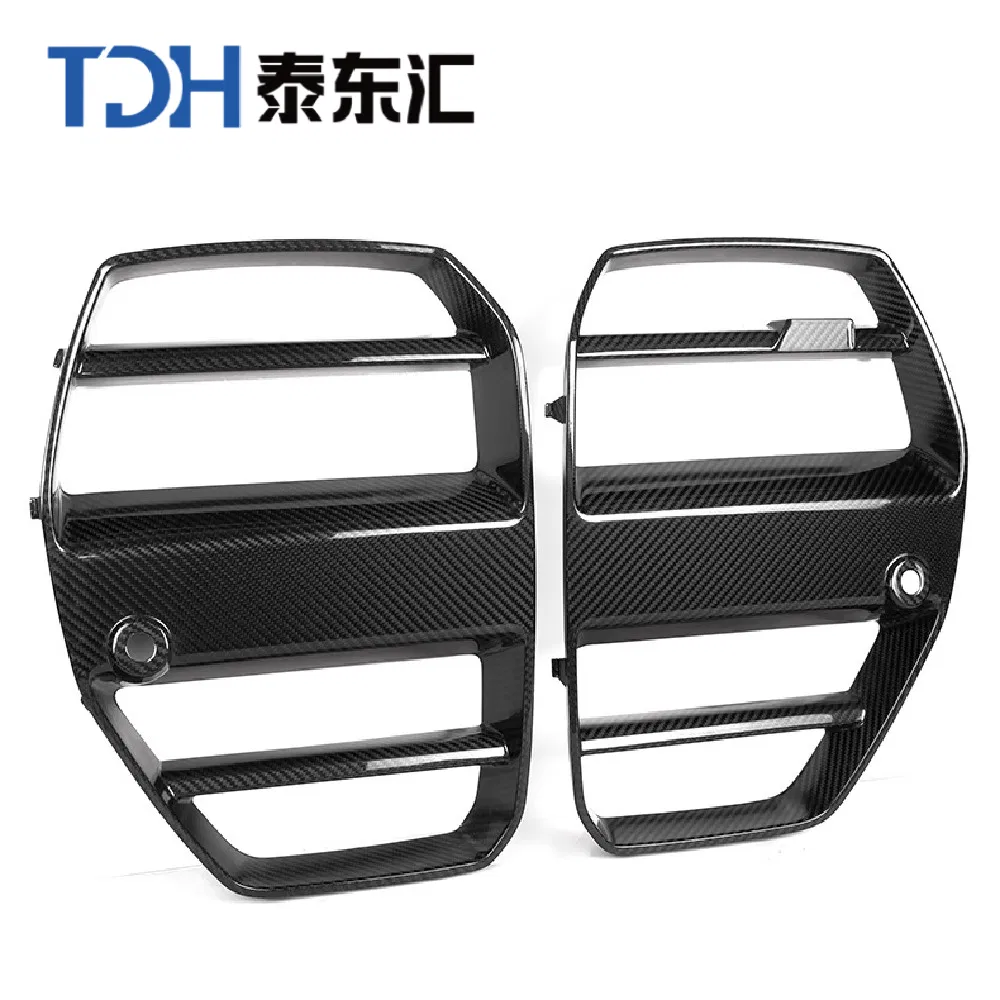 Fit for BMW G80 M3 G82 G83 M4 Dry Carbon Front Bumper Grill