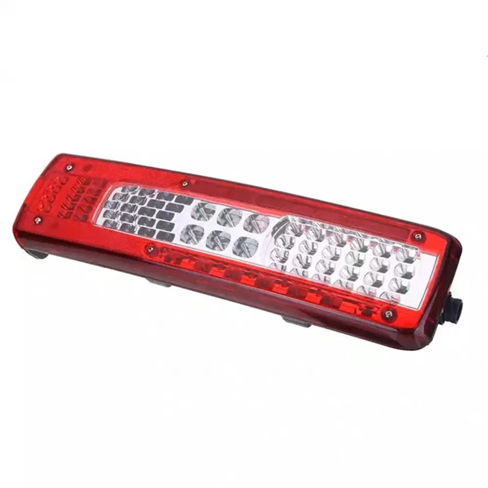 LED Truck Tail Rear Marker Light Car License Plate Stop Buzzer Lamp for Vl