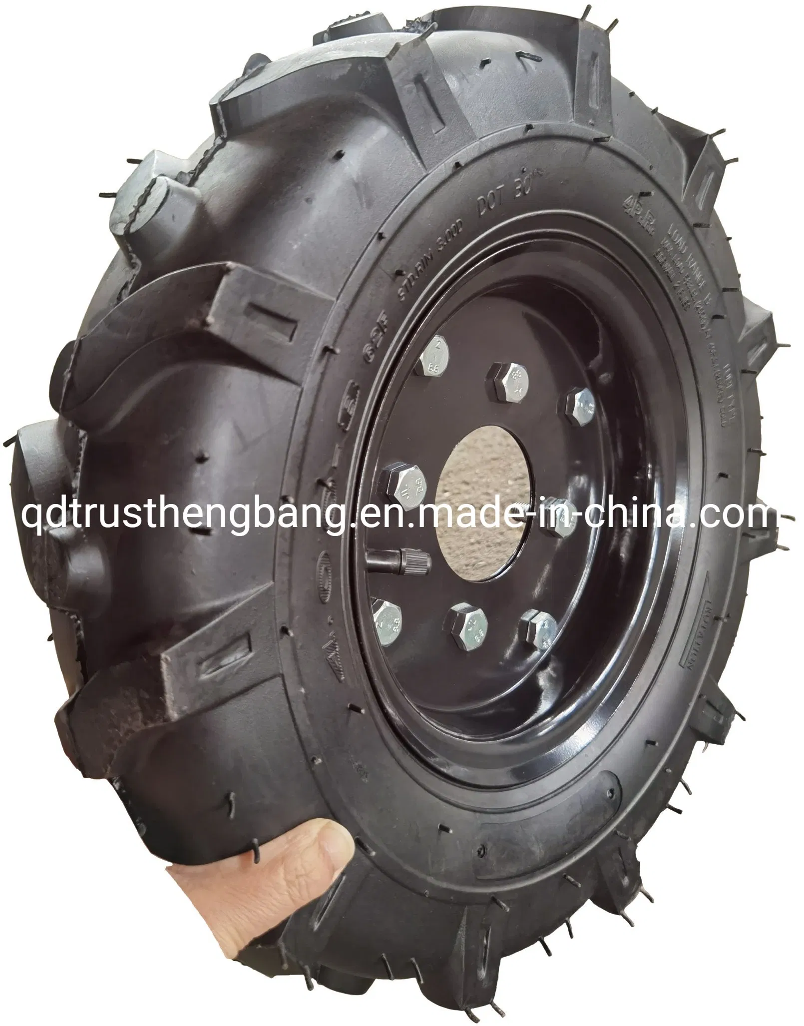 Колеса культиватора 4.00-8 с диском для мини-трактора