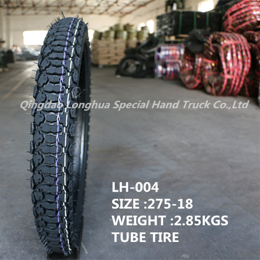 T/T T/L High Natural Rubber Percent 6pr Motorcycle Tyre for Brazil (2.75-18)