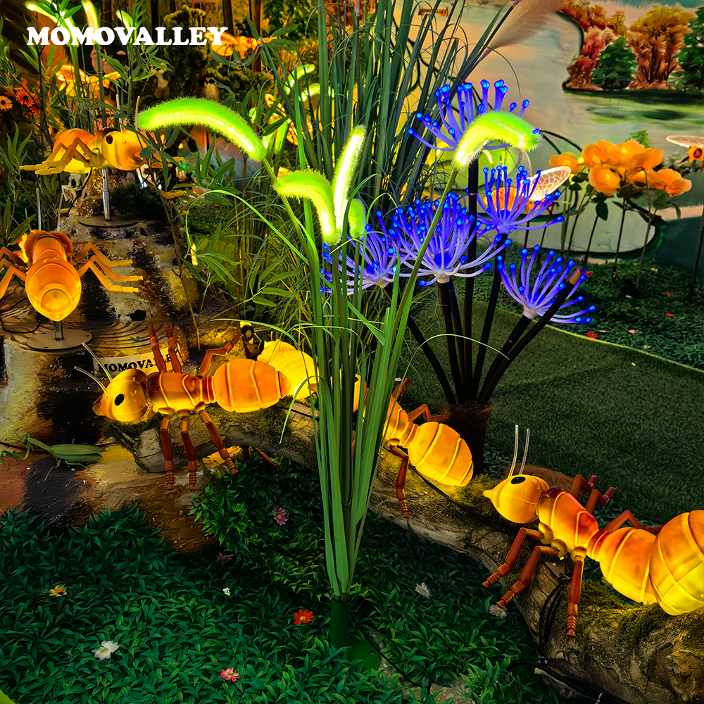 "Momovalley: искусственный газон, декоративный орнамент, зеленая стена для домашнего декора с подсветкой"