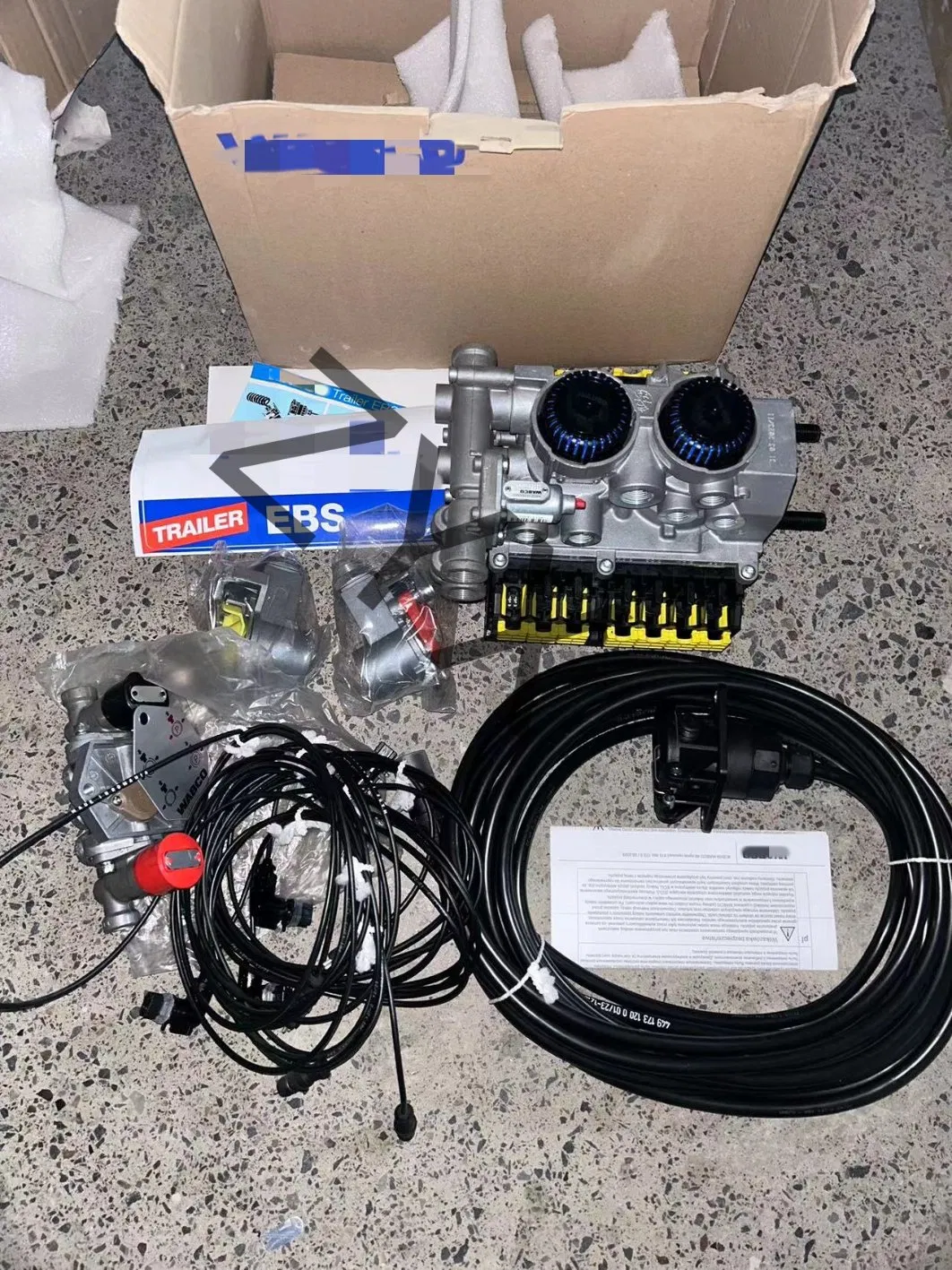 Модулятор тормозов WBC 24V EBS 4801020640 для прицепов