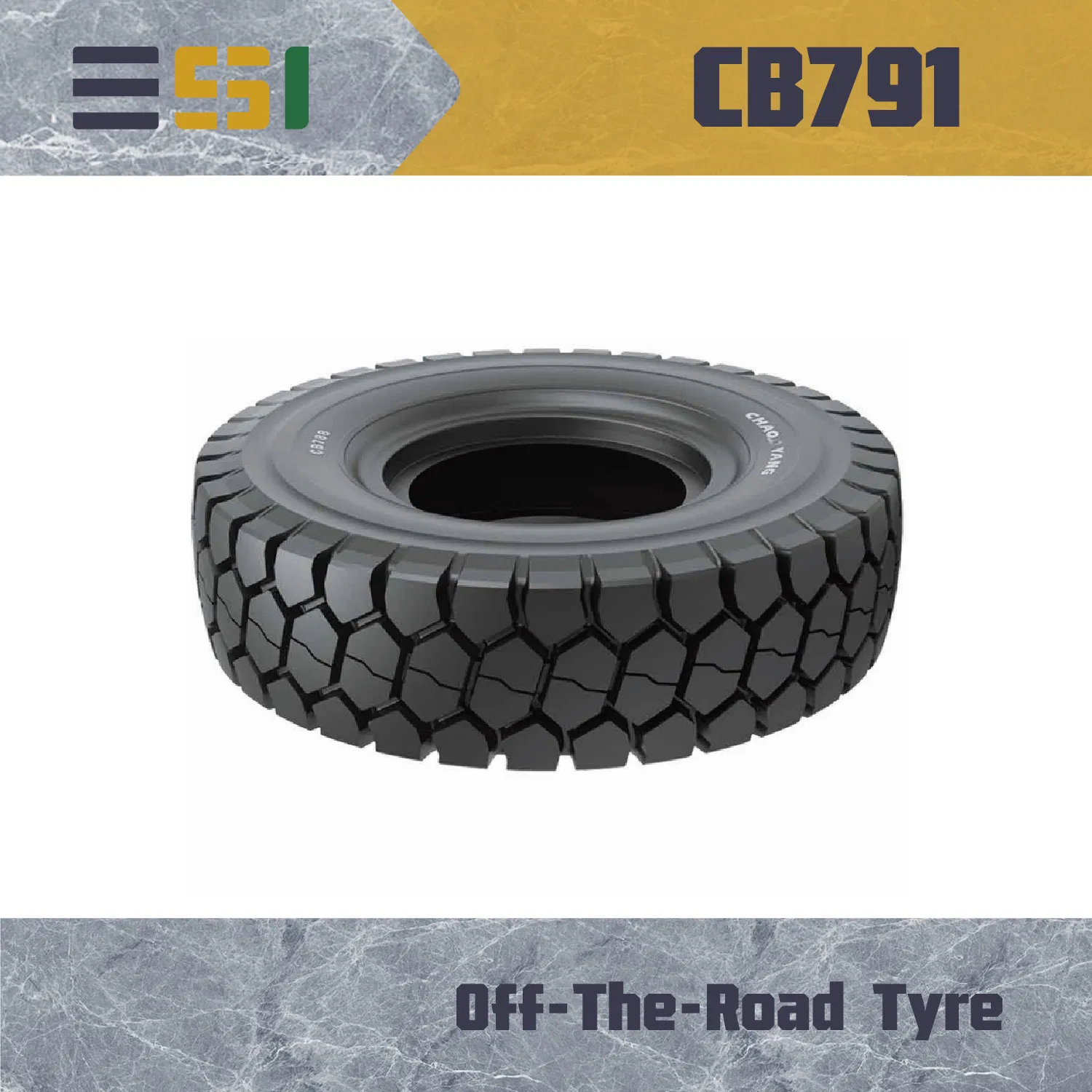 OTR Tires for off-Highway Dump Truck 27.00R49 Cat777E Tire