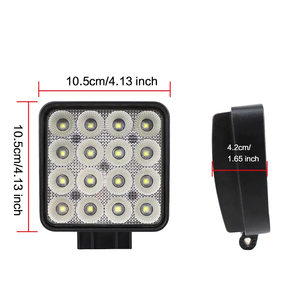 LED рабочая фара 4 дюйма 50W 5000лм, литой алюминий