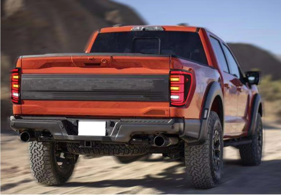 LED Taillamp for Ford F-150 F150 2021 2022 2023 2024 Dynamic Turn Signal Rear Brake Reverse Stop Lamp Tail Lights