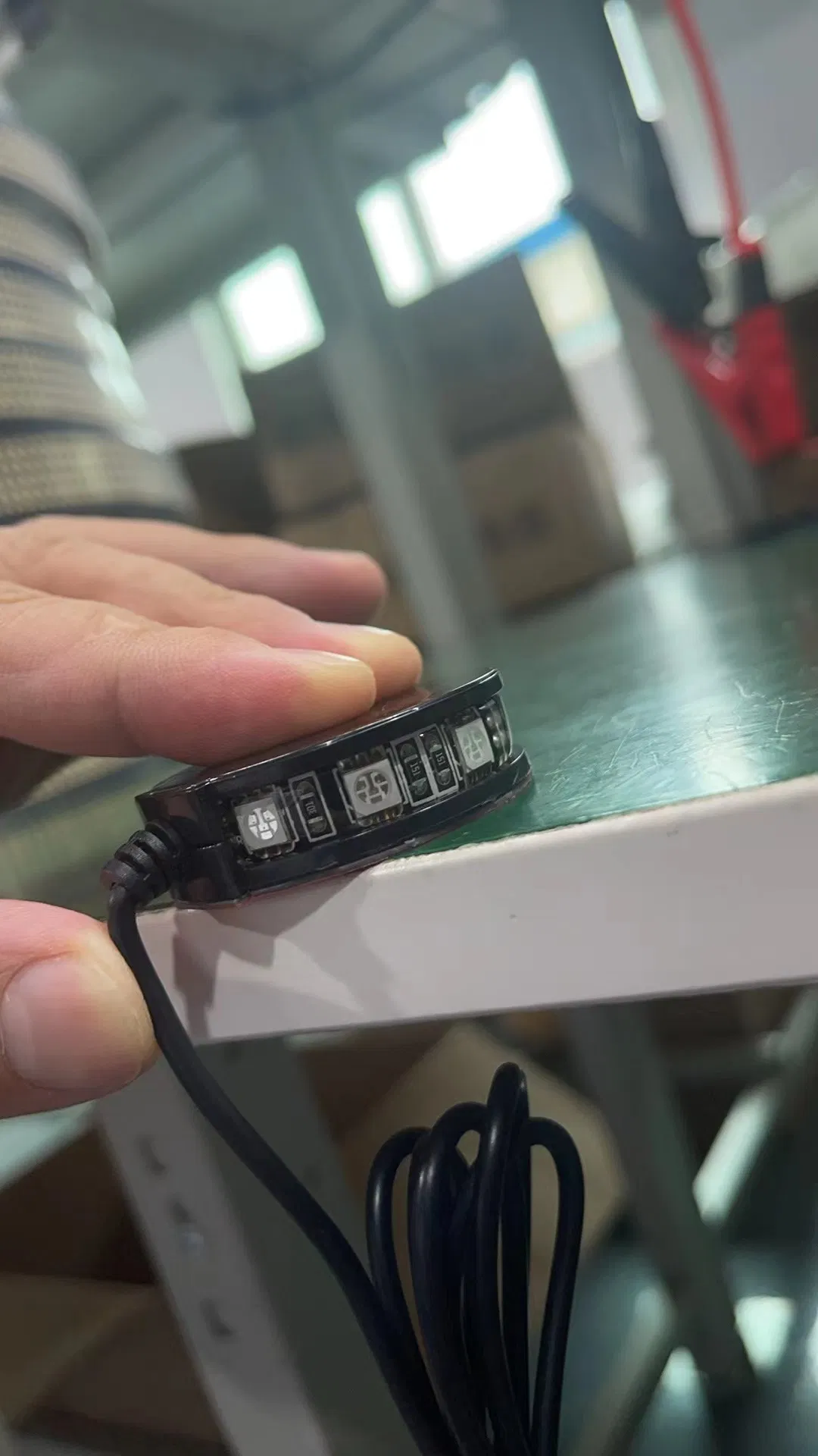 Белый светодиодный якорный фонарь 12В 6000К для авто и лодок