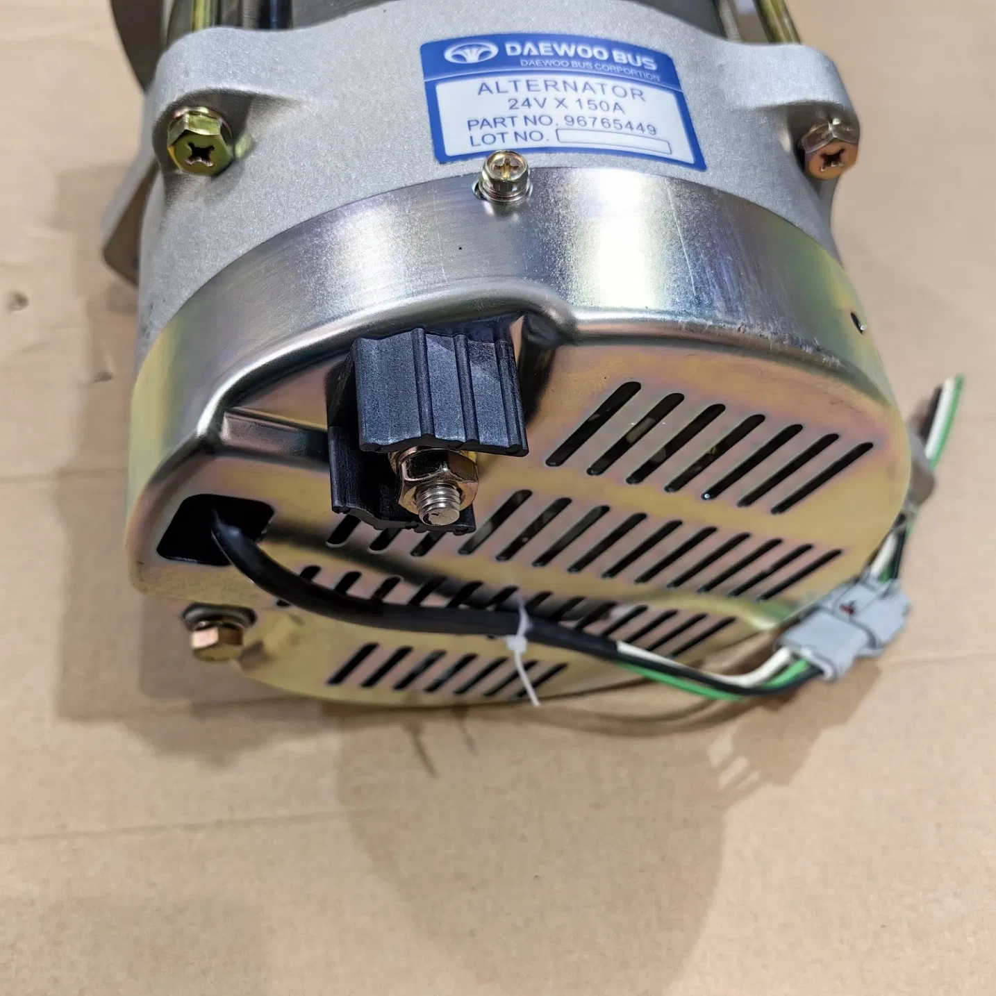 Truck Bus 24V 150A Alternator for Doosan Excavator/Marine/Generator Engine Parts 967654499 6765448