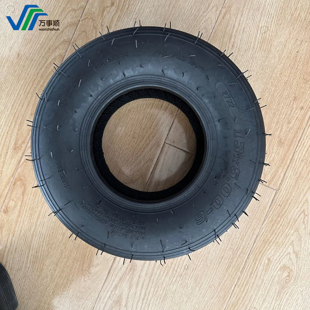 13-500-6 Pneumatic Wheel Air Filled Tyre Replacement Heavy Duty Tyre