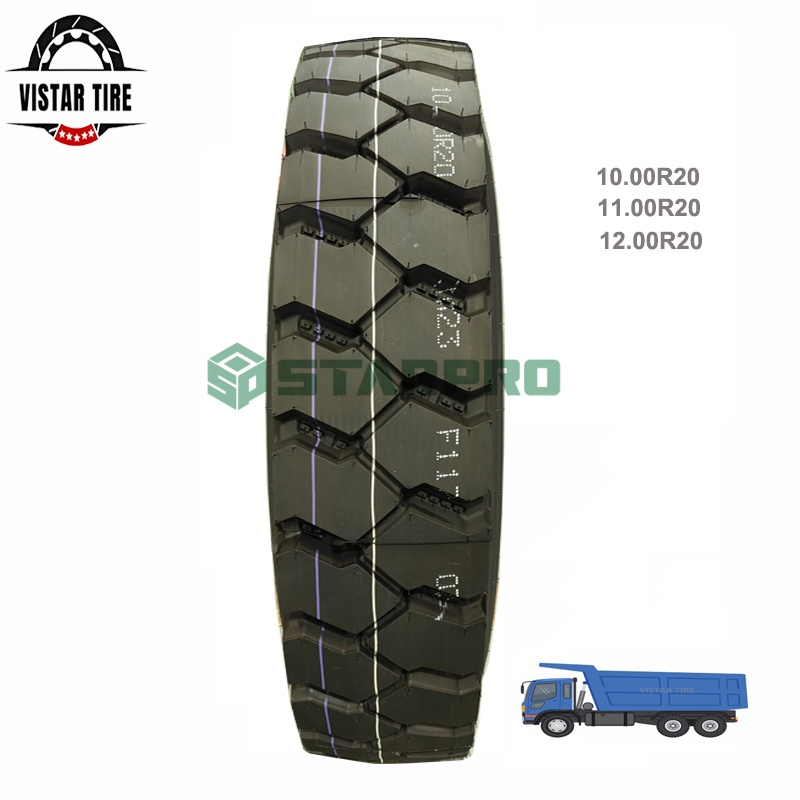 Top Tire Brand Starpro 900r20 1000r20 1100r20 1200r20 12.00r20 7.50r16 Radial Heavy Duty Truck Tyre with ISO, DOT, ECE Certificate Warranty