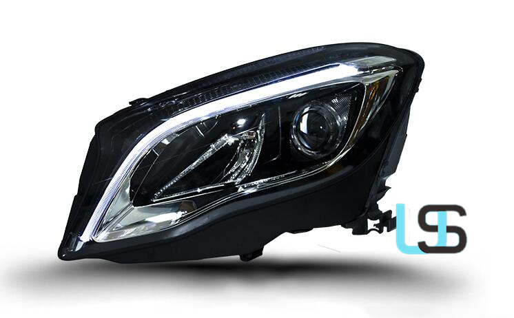 Передняя противотуманная фара с поворотником LED для Mercedes-Benz GLA 2015-2019