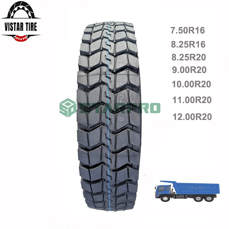 Top Tire Brand Starpro 900r20 1000r20 1100r20 1200r20 12.00r20 7.50r16 Radial Heavy Duty Truck Tyre with ISO, DOT, ECE Certificate Warranty