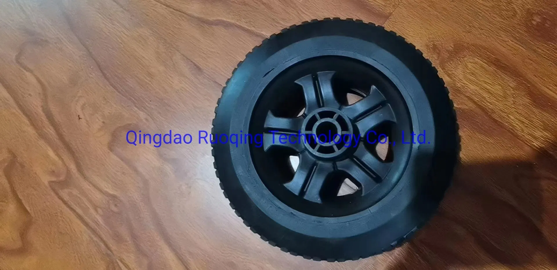 New Structure PU Foam with Plastic Flat Free Heavy Duty Load Capcity 400kg Wheel