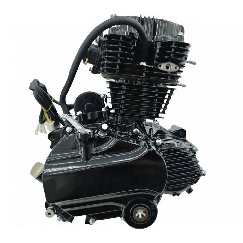 Rapid Heat Dissipation Electric Start 197ml Air-Cooled Vertical Shaft Motorcycle Diesel Engine (CG200 (with balancer))