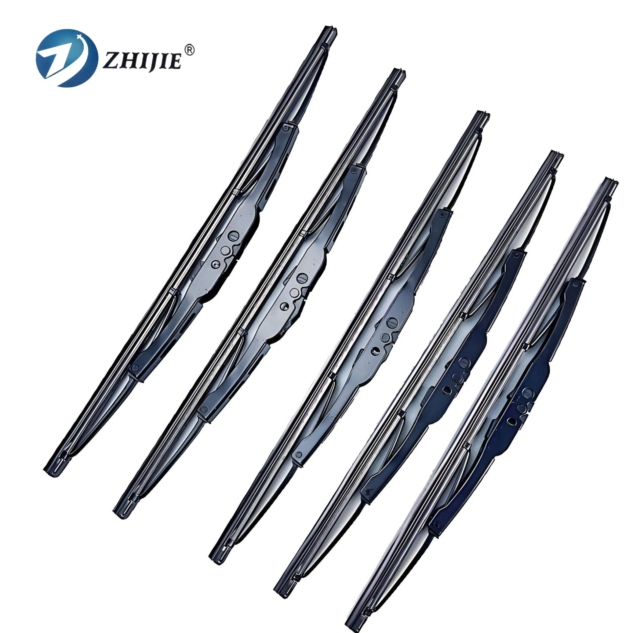 Factory Direct Sale Metal Wiper Blade with Bone Natural Rubber Wiper Blade