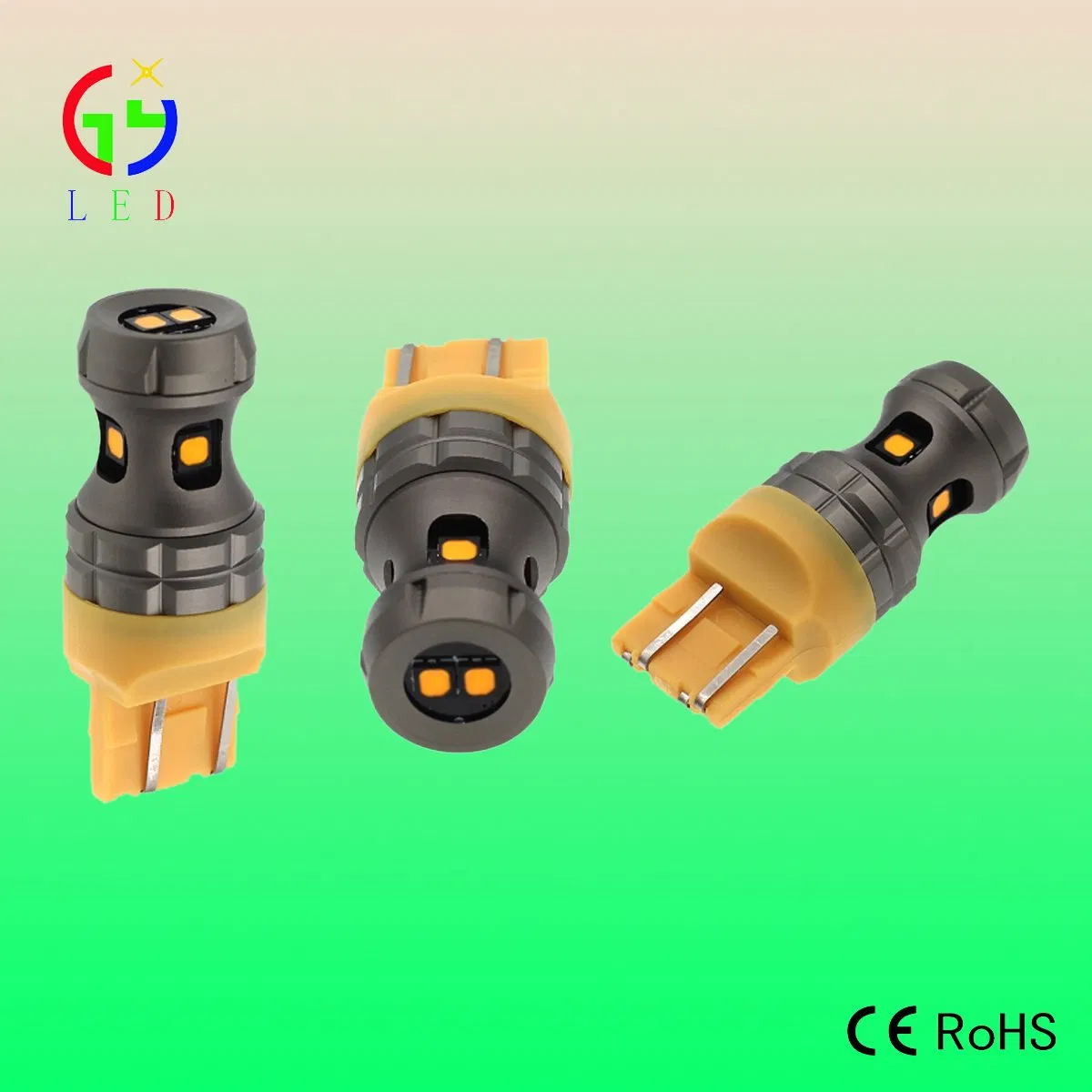 Светодиодные лампы Canbus 36SMD 3030 желтые для авто