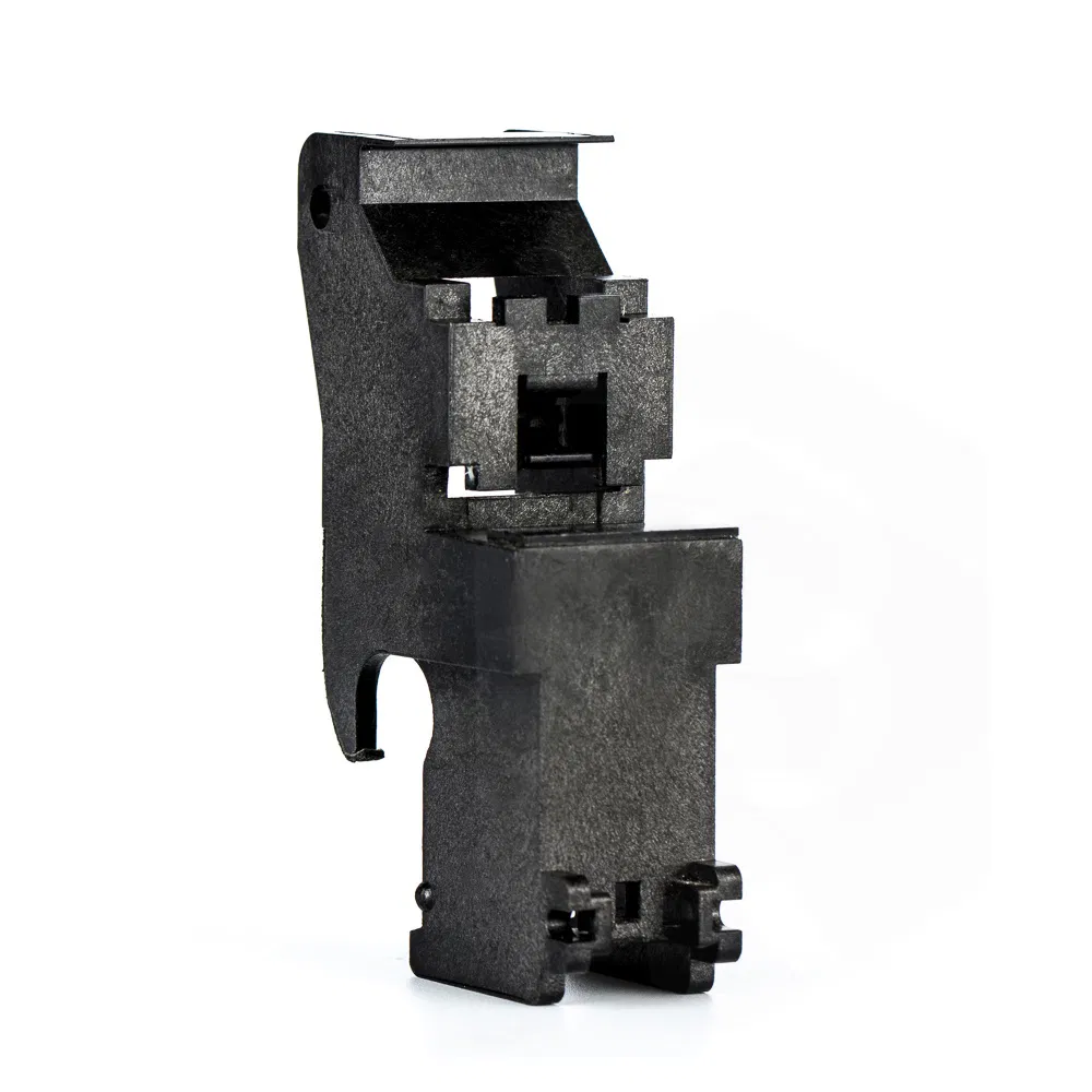 High Quality Custom Black Plastic Injection Molding Car Male and Female Connector Injection Molded Accessories