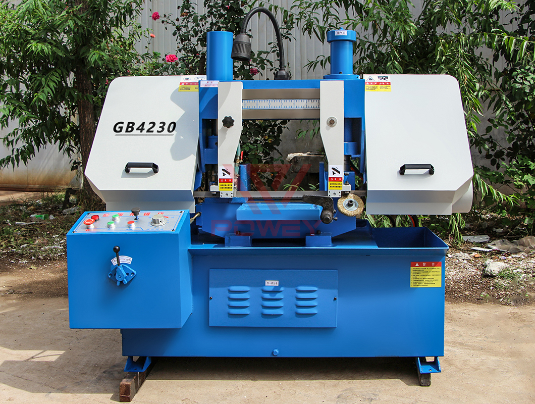 Ленточная пила GB4230, 300 мм, станок для резки металла