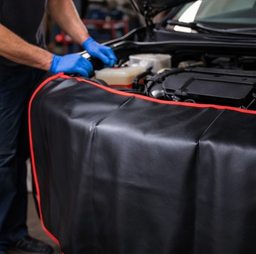 Magnetic Workshop Wing Cover Fender Cover with Magnet