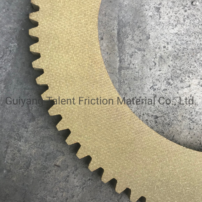 59/72/75 Teeth Laminated Gear Clutch Facing for Engineering Machinery